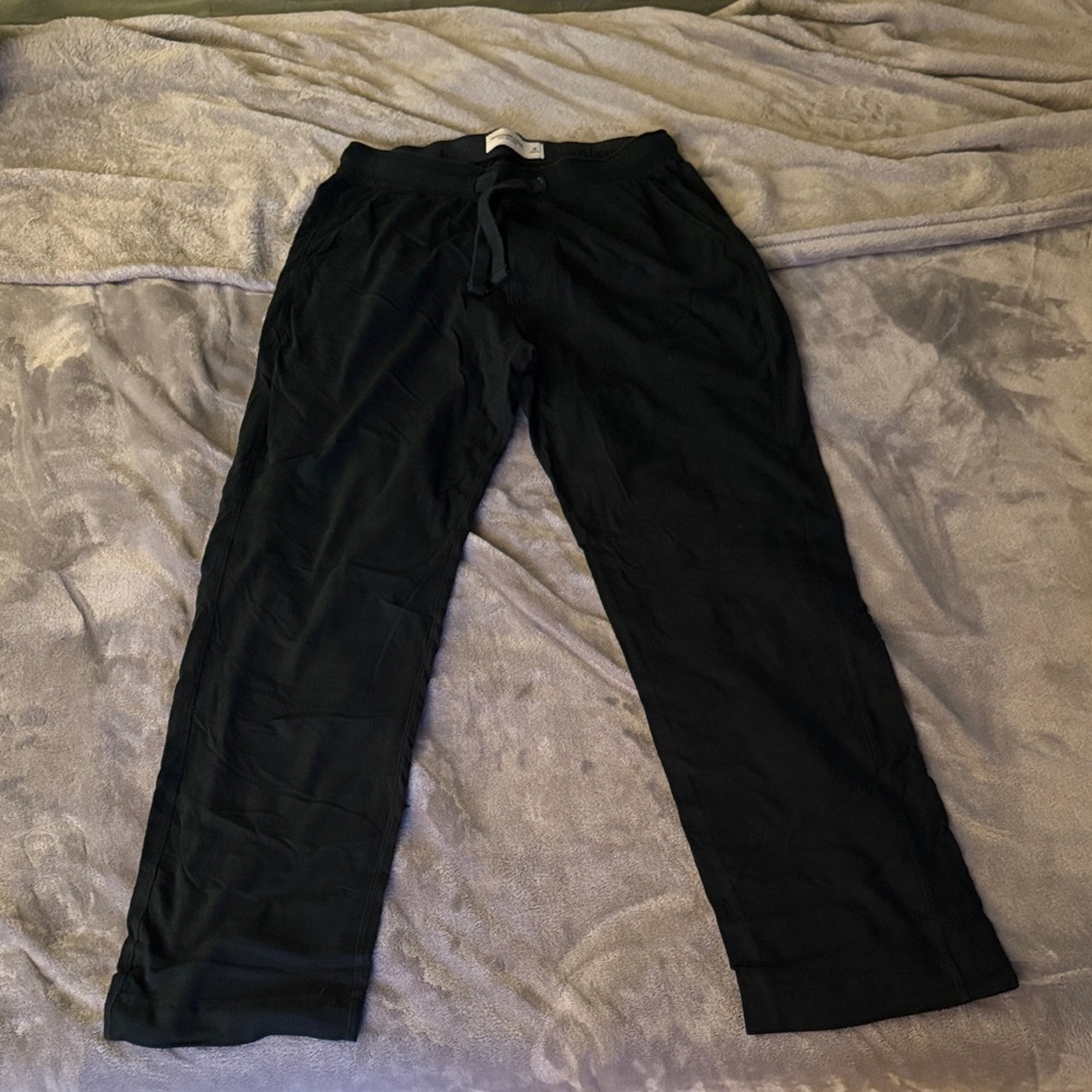 Abercrombie & Fitch Black Joggers
